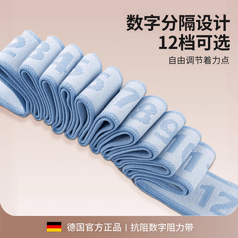 Resistance Bands for Middle-Aged and Elderly People, Digital Resistance Bands for Leg Exercises, Elastic Bands for Ankle Rehabilitation, Strength Training, and - image 2