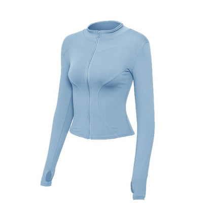 New Lulu Sun-Protective Quick-Drying Yoga Clothing Slim Fit Fitness Sports Outdoor Breathable High-Elastic Yoga Set Tight-Fitting - image 5