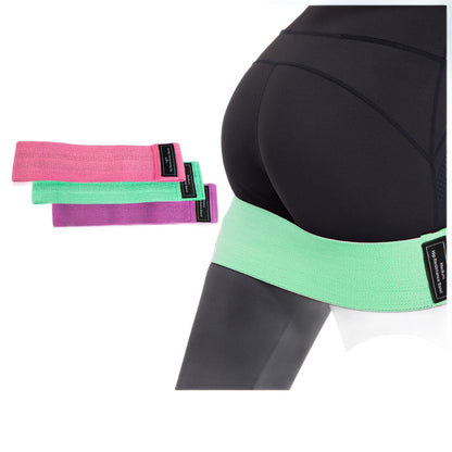 Knitted Hip Belt, Fitness Resistance Band, Stretch Band, Hip Lift Elastic Loop, Resistance Band - image 5