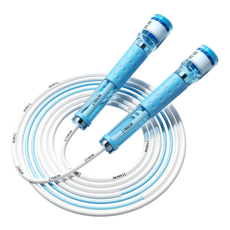 Double-Bearing Segmented Jump Rope for Students' Speed Competition in the High School Entrance Exam, with Adjustable Non-Slip Handle and Scale-Adjustable Fitness Rope - image 4