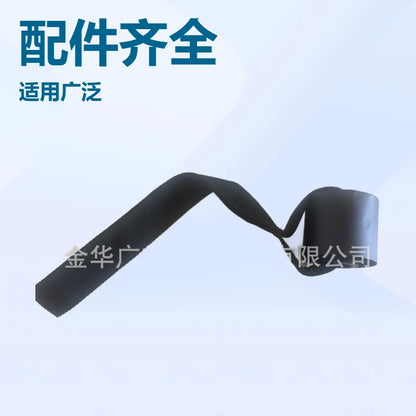 Black Resistance Band Fitness Door Anchor Tension Rope Trainer Foam Door Anchor Accessories - image 1