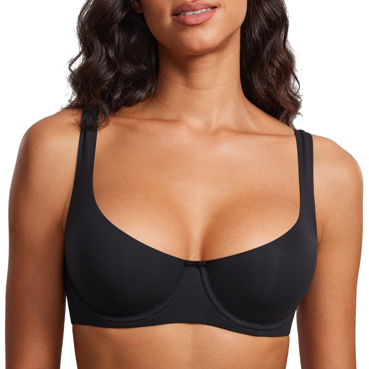 Cross-Border Hot-Selling Amazon Product: Underwire Push-Up Bra with Anti-Sagging and Side Breast Support, Plus-Size Bra, Foreign Trade Comfortable Bra - image 2