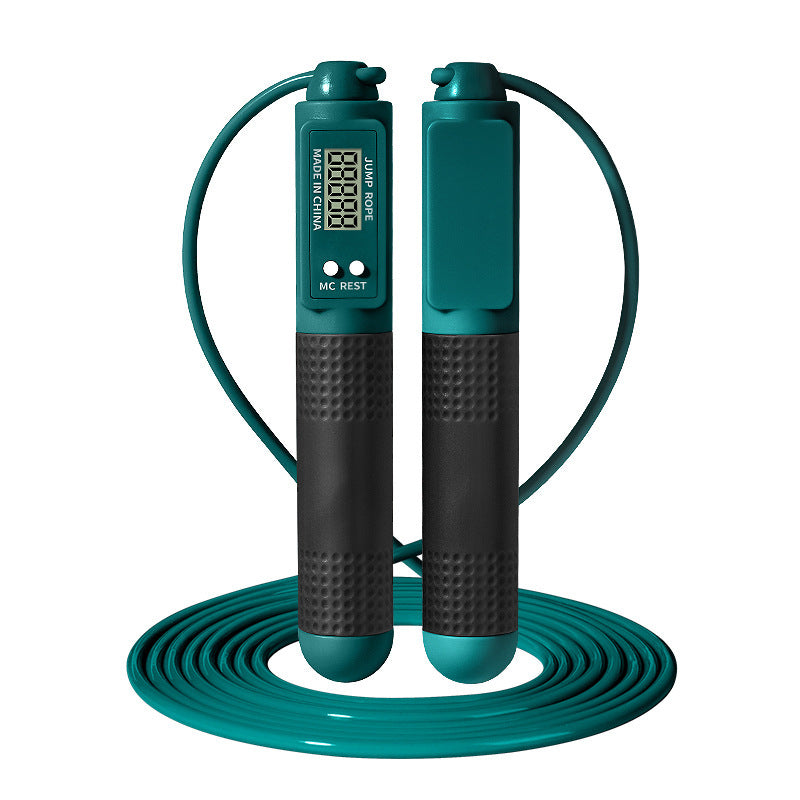 Manufacturer's Source for Fitness Shaping and Fat Reduction Exercise, Adult Weighted Cordless Large Ball Type Jump Rope with Counter, Steel Wire Jump Rope - image 5