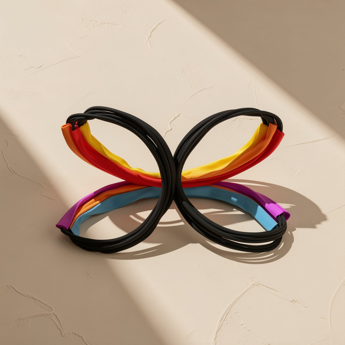 Colorful butterfly agility ladder with storage bag - view 3