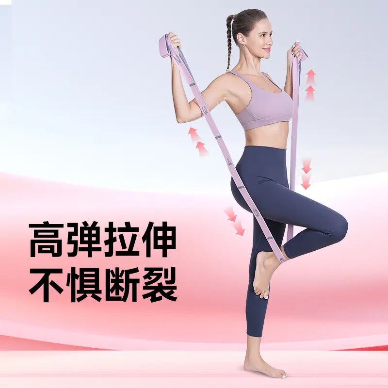 Digital Segmented Yoga Resistance Bands, Resistance Bands for Strength Training, Fitness Back Exercises, Pilates, Dance, and Body Shaping - image 2