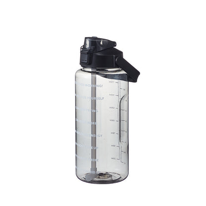 Summer Large-Capacity Water Bottle, Portable Plastic Large Water Jug with Straw for Men, Women, and Students for Fitness and Sports - image 5