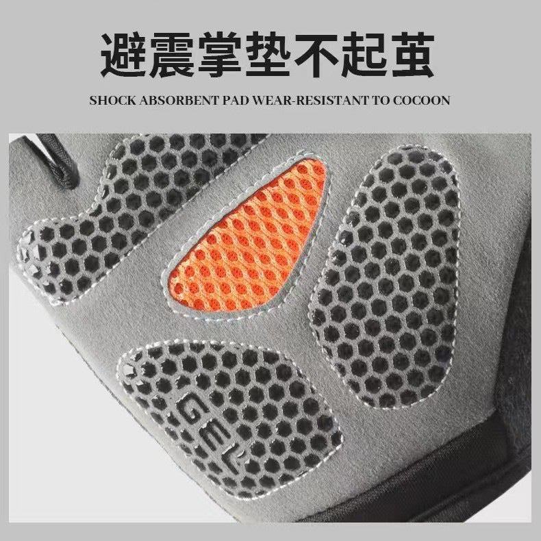 Half-finger gloves for men and women, non-slip, wear-resistant, breathable, outdoor cycling gloves, sports silicone palm pads, training fitness gloves - image 3