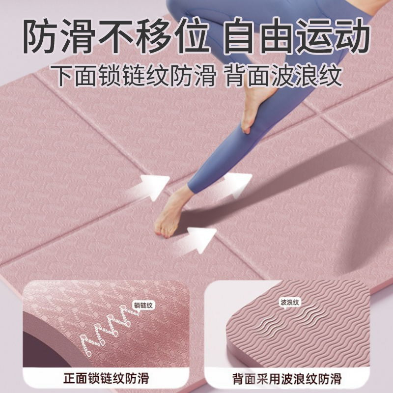 EVA folding yoga mat, suitable for sleeping, fitness mat, home use, student nap mat, children's nap mat, non-slip - image 4