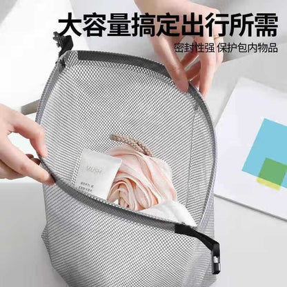 Waterproof storage bag for gym clothes, swimming, bathroom, large-capacity drawstring bag for men and women, outdoor travel toiletry bag, small size - image 3