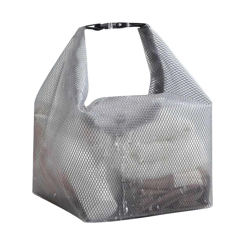 Waterproof storage bag for gym clothes, swimming, bathroom, large-capacity drawstring bag for men and women, outdoor travel toiletry bag, small size - image 5