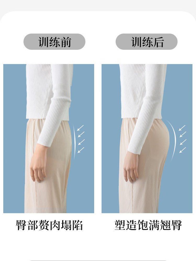 Squat butt-lifting resistance band, women's peach butt lift yoga resistance band, strength training equipment - image 3