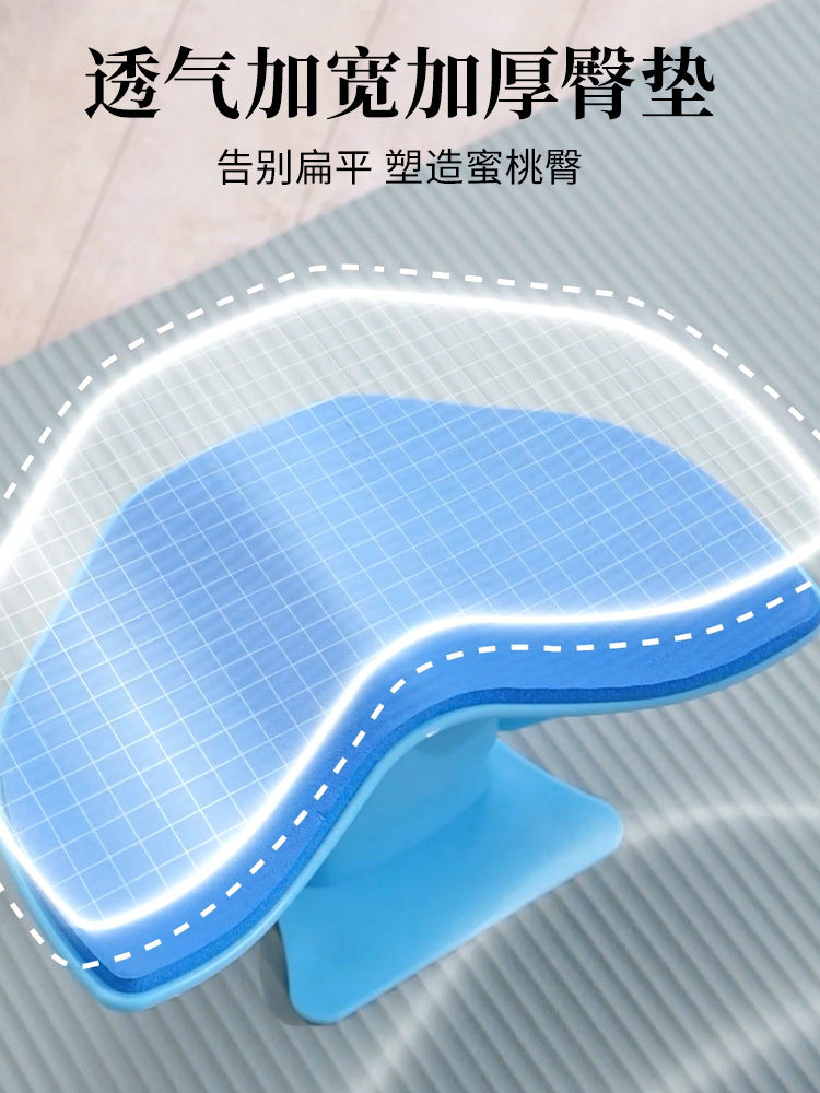Squat butt-lifting resistance band, women's peach butt lift yoga resistance band, strength training equipment - image 4