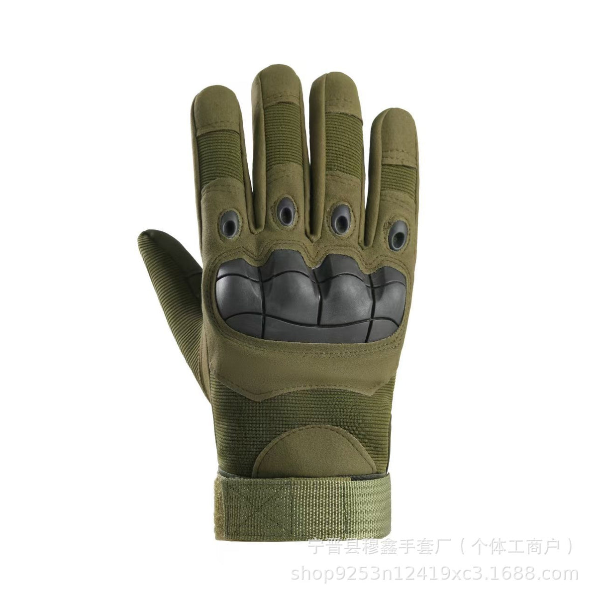 Full-Finger Soft Shell Gloves for Men, Sports Fitness Non-Slip Wear-Resistant Fighting Boxing Half-Finger Outdoor Cycling Training Gloves - image 5