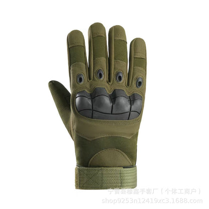 Full-Finger Soft Shell Gloves for Men, Sports Fitness Non-Slip Wear-Resistant Fighting Boxing Half-Finger Outdoor Cycling Training Gloves - image 5