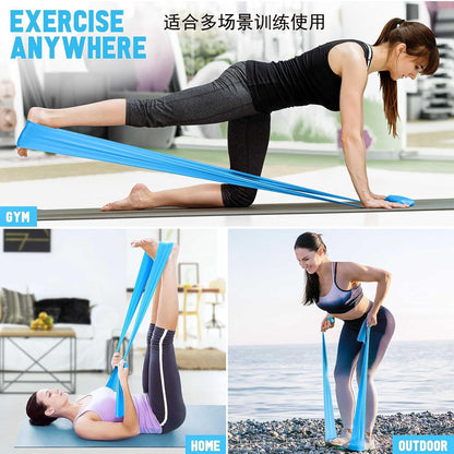 Yoga Resistance Bands Set of Three, Resistance Bands for Shoulder Opening and Back Beautification, Dance Training Bands, Wholesale from Manufacturer - image 4