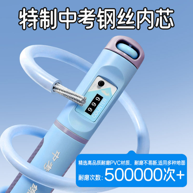 Custom-Made Jump Ropes for Students and Adults for Fitness, Wholesale from Manufacturer, with and Without Ropes, Steel Wire Counting Jump Ropes - image 2