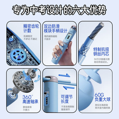 Custom-Made Jump Ropes for Students and Adults for Fitness, Wholesale from Manufacturer, with and Without Ropes, Steel Wire Counting Jump Ropes - image 4