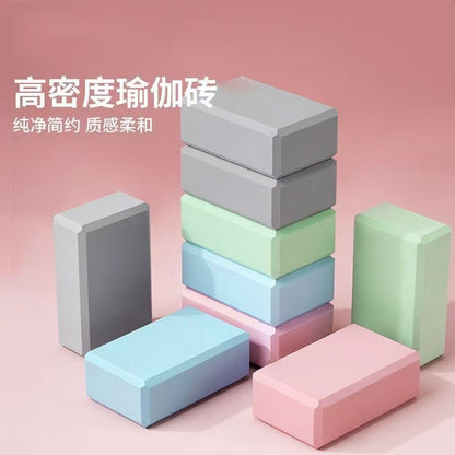 High-density eco-friendly yoga block, a special aid tool for beginners in yoga and dance, lightweight, durable, and non-slip - image 4
