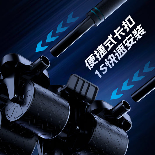 Four-Wheel Six-Elbow Support Abdominal Roller with Automatic Rebound for Abdominal Exercises, Suitable for Men and Women, Home Use Elbow Support Roller Fitness Equipment - image 2
