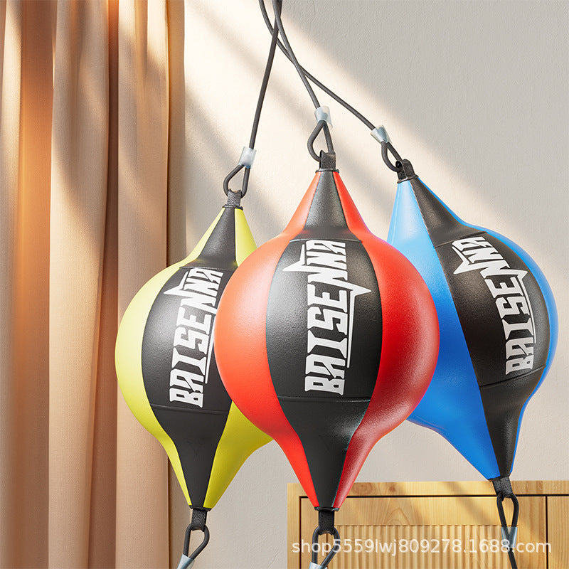 Boxing Speed Ball Home-Use Hanging Reaction Target Training Equipment Pu Material Explosion-Proof Tear-Resistant Fighting Fitness Sandbag - image 3