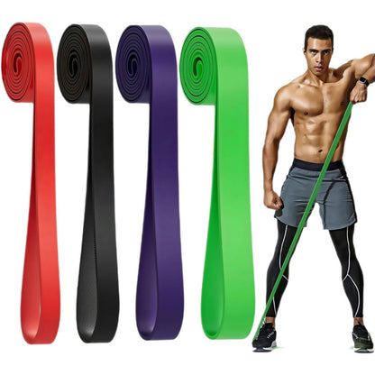 Fitness resistance bands, yoga tension bands, TPE sports training bands, pull-up indoor training resistance band set - image 5