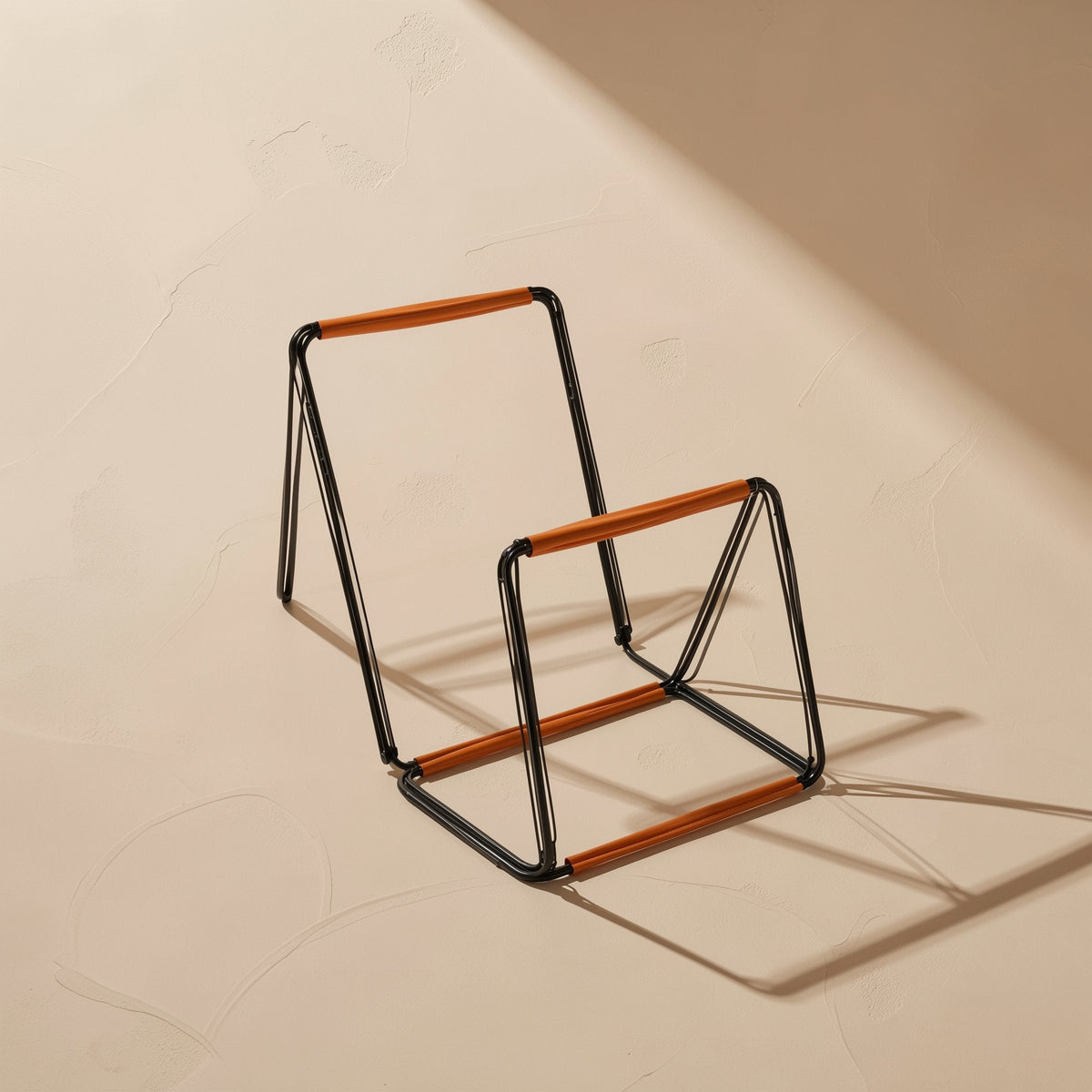 Carbon steel agility ladder described as foldable physical training equipment