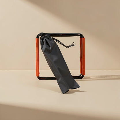 Carbon steel agility ladder described as foldable physical training equipment - view 2