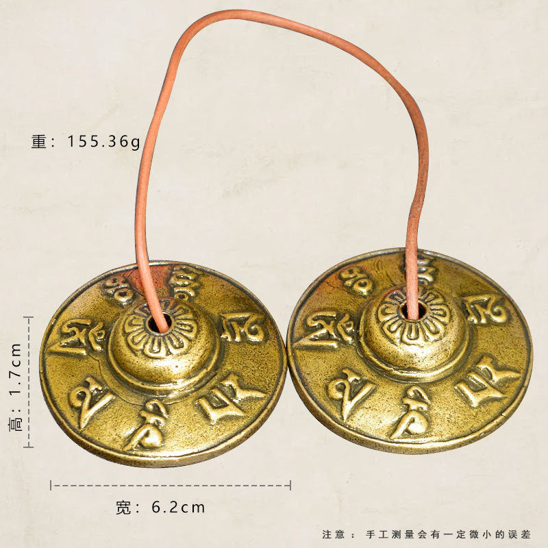 Brass Chimes, Yoga Meditation Chimes, Ethnic Percussion Instruments, Chime Bells, Ritual Bells, Copper Cymbals Ringing - image 4