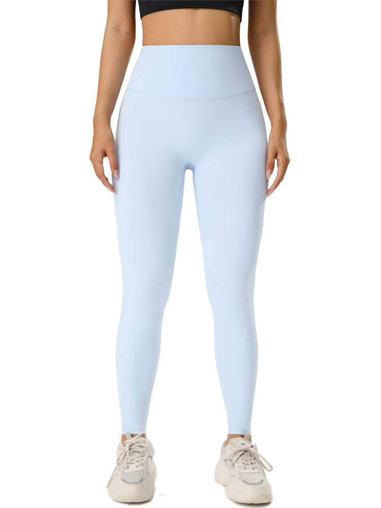 Lulu Yoga Pants for Women, High-Waisted, Peach-Shaped Buttocks, Invisible Back Pocket, Summer Thin Sports Pants, Yoga Wear Miya - image 5
