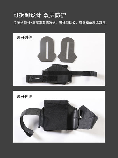 American Football Wrist Braces with Two-Way Compression, Adjustable for Mountaineering, Weightlifting, Fitness, and Sports. Wholesale from Manufacturer - image 3