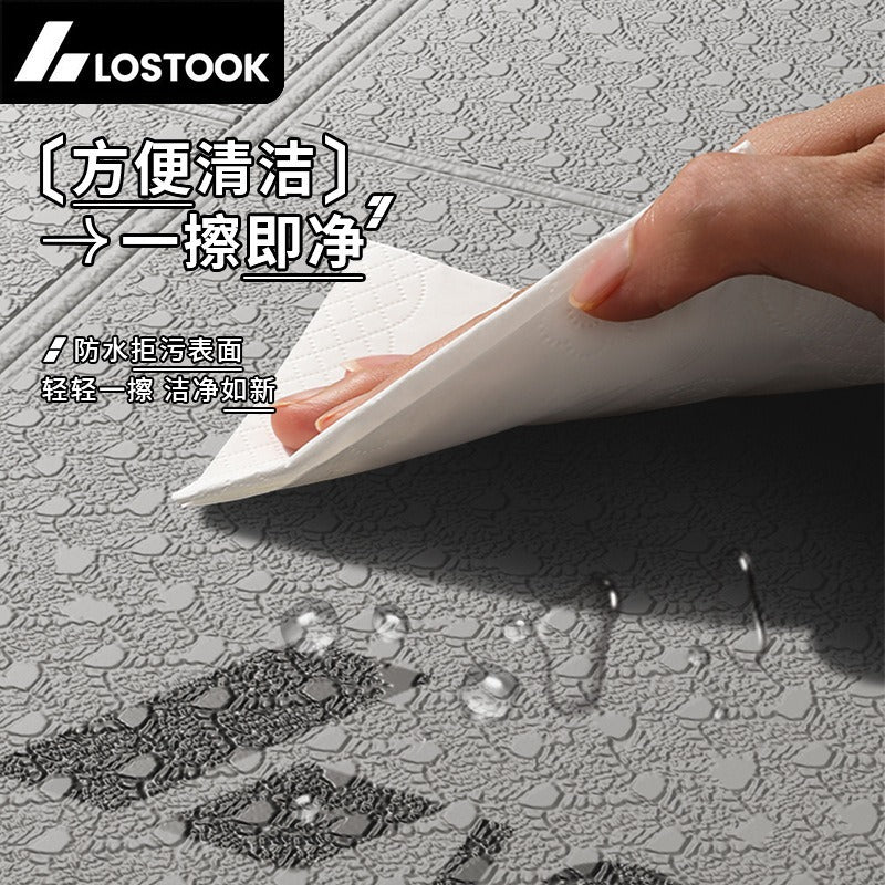 Foldable Yoga Mat, Non-Slip, Extra Wide and Thick, Fitness Mat for Home Use, Silent, Extra Wide and Thick, Sports Mat Wholesale - image 3
