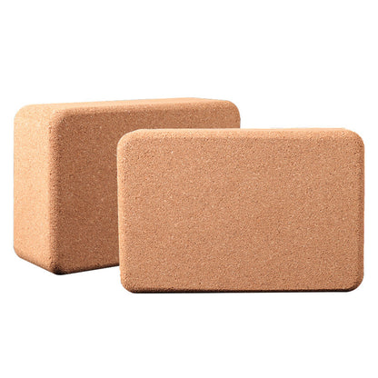 Yoga-Specific Brick for Straight Leg Exercises, High-Density Arch Training, Brown Cork, Custom-Made 750g Children's Dance Practice Brick - image 5