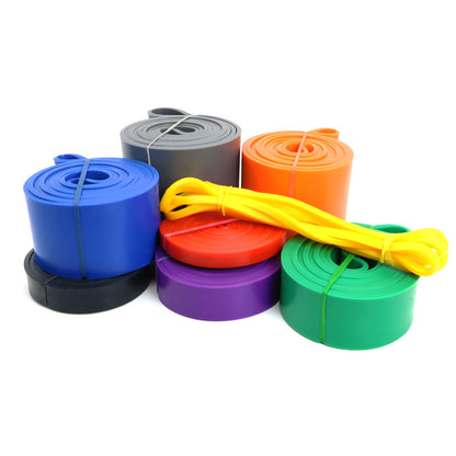 Cross-Border Tpe Resistance Band Fitness Pull Rope Fitness Elastic Band Pull-Up Assist Squat 2080 Resistance Circle - image 5