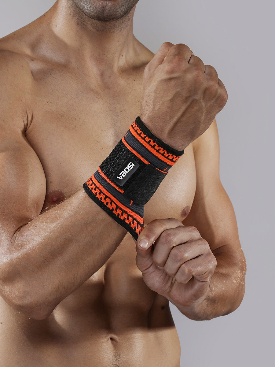Sports Wristbands, Outdoor Basketball, Weightlifting, Pressure-Absorbing, Sweat-Absorbing, Breathable, Tennis, Fitness Wristbands, Protective Gear Manufacturers - image 1