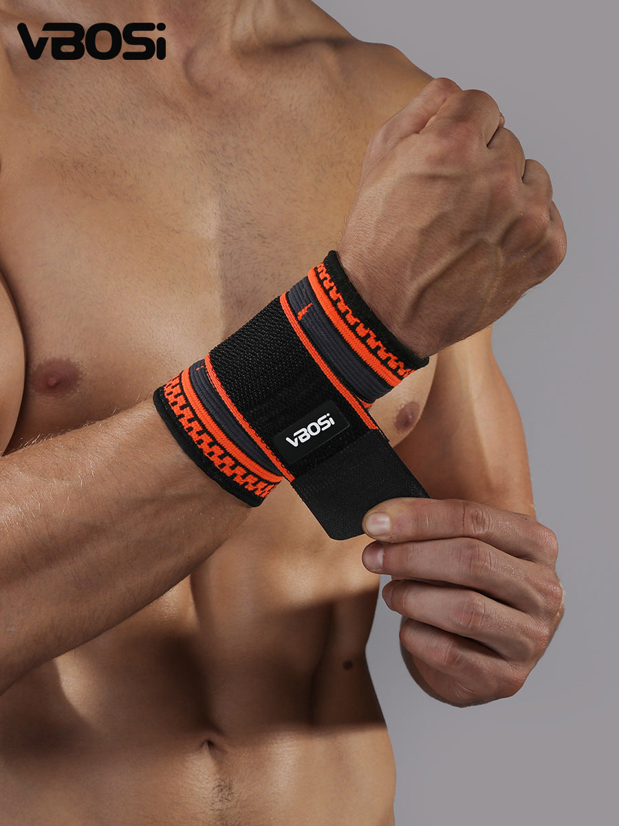 Sports Wristbands, Outdoor Basketball, Weightlifting, Pressure-Absorbing, Sweat-Absorbing, Breathable, Tennis, Fitness Wristbands, Protective Gear Manufacturers - image 2