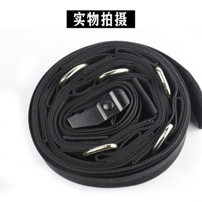 Wholesale 5m Cross-Border Suspension Training Strap Multi-Point Anchor Accessories Door Buckle Portable Multifunctional Fitness Door Anchor Strap - image 2