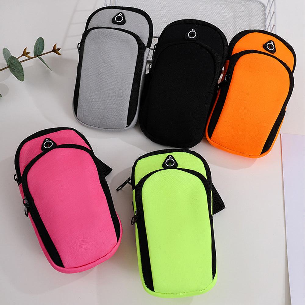 New Outdoor Sports Arm Bag, Mobile Phone Storage Bag, Lightweight Waterproof Running and Fitness Equipment Bag, Unisex Storage Bag - image 2
