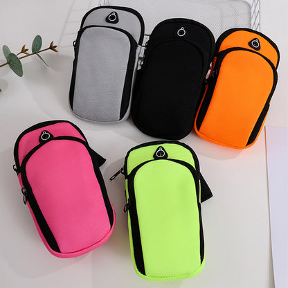 New Outdoor Sports Arm Bag, Mobile Phone Storage Bag, Lightweight Waterproof Running and Fitness Equipment Bag, Unisex Storage Bag - image 2