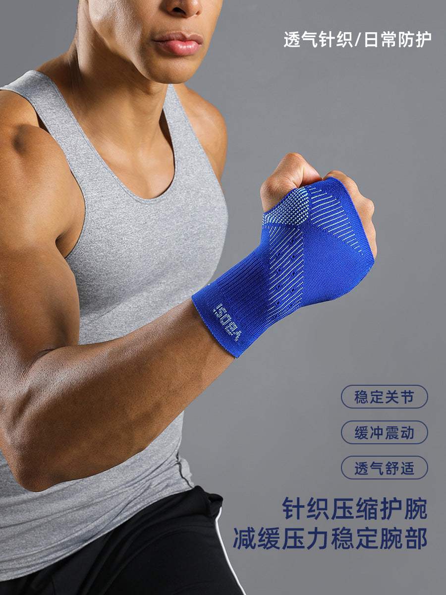 Vbosi Sports Wrist Guards, Palm Protectors, Knitted Breathable Sports Outdoor Fitness Weightlifting Compression Tendon Sheath Protection Factory - image 1