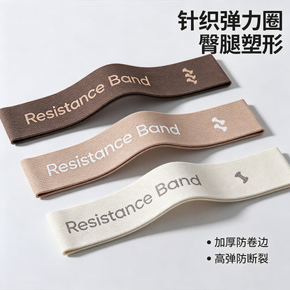 Knitted Yoga Resistance Bands for Women, Resistance Loops, Strength Training, Stretching Bands, Leg Exercises, Butt Lift Bands - image 1