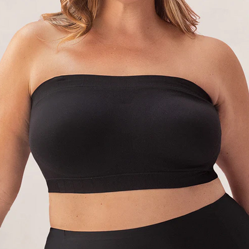 Cross-Border Hot-Selling Wireless Bra for Women, Plus Size Seamless Fixed Cup, Push-Up, Comfortable, Traceless Underwear for Women - image 2