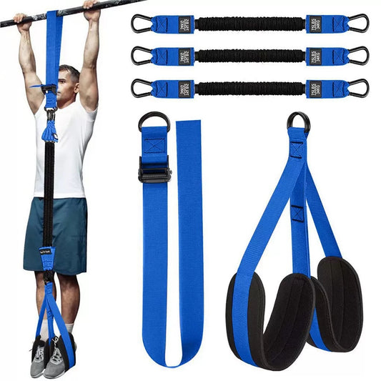 Pull-Up Assist Belt, Auxiliary Belt, Horizontal Bar, Elastic Rope, Indoor Home Use, Men's Fitness Training Equipment - image 1