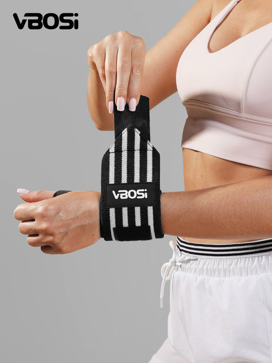 Strapped wrist wraps for compression and protection, suitable for weightlifting, dumbbell training, outdoor sports, and fitness, wrist protection gear, wholesal - image 1