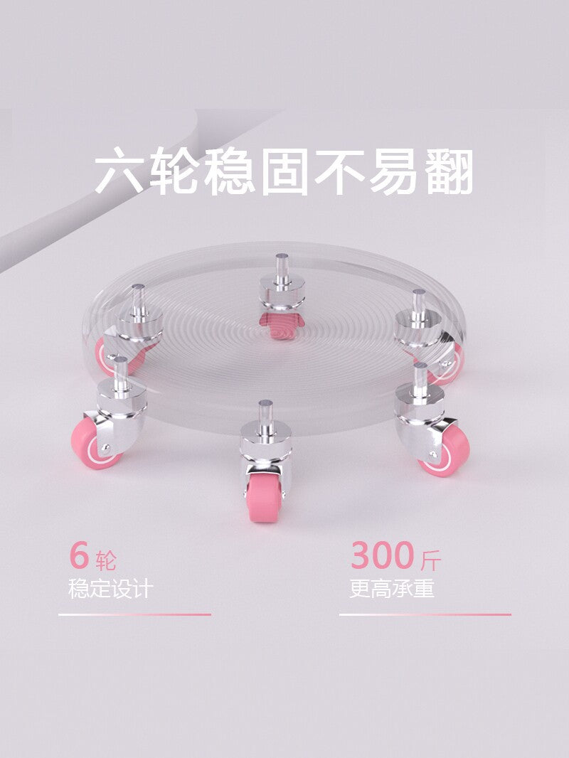 Pulei Upgraded Silent Six-Wheel Abdominal Disc Home Fitness Equipment with Thickened Bearing Wheel Abdominal Disc - image 2