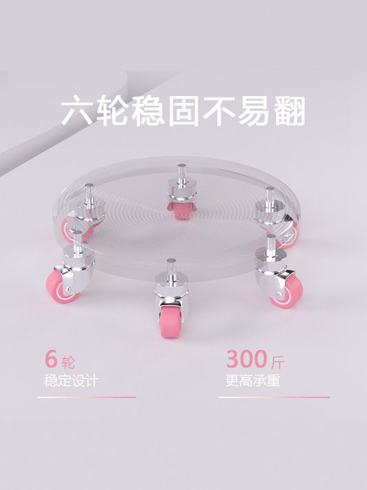 Pulei Upgraded Silent Six-Wheel Abdominal Disc Home Fitness Equipment with Thickened Bearing Wheel Abdominal Disc - image 2