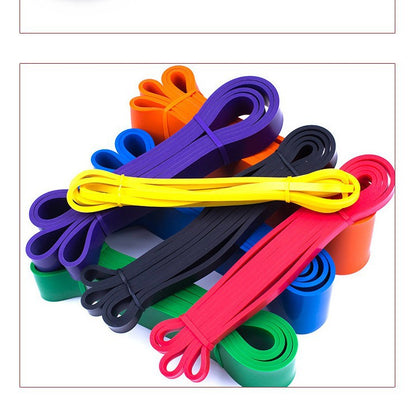 Elastic Band Yoga Belt Resistance Band Pull-Up Fitness Training Home Auxiliary Belt Resistance Rope for Men and Women - image 3