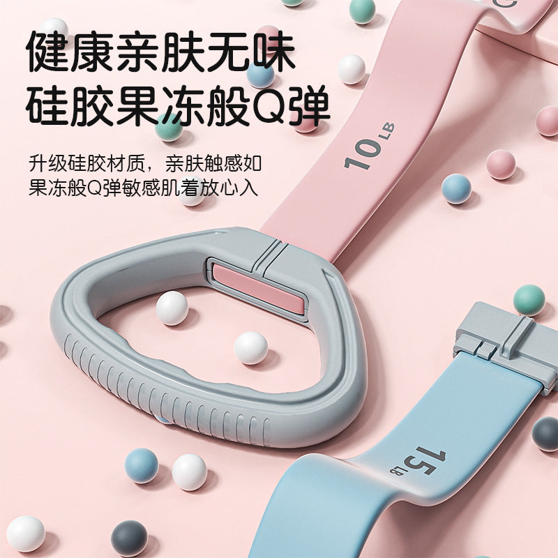 Detachable Resistance Band for Back and Shoulder Shaping, Chest Expansion, Figure-Eight Resistance Rope, Resistance Band, Figure-Eight Resistance Device - image 2