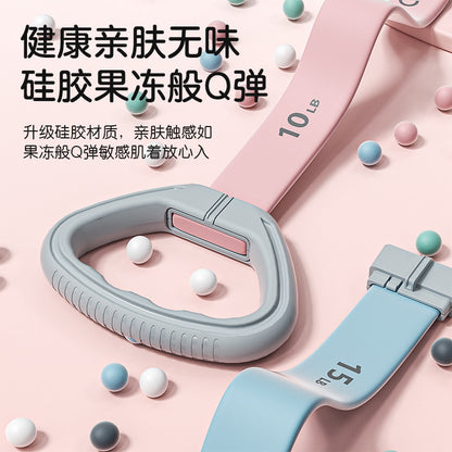 Detachable Resistance Band for Back and Shoulder Shaping, Chest Expansion, Figure-Eight Resistance Rope, Resistance Band, Figure-Eight Resistance Device - image 2