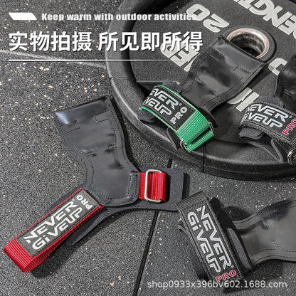 VG deadlift support strap for fitness, men's pull-up wrist guard, women's anti-slip assist strap for pull-up bar, grip protection wrist guard factory - image 4