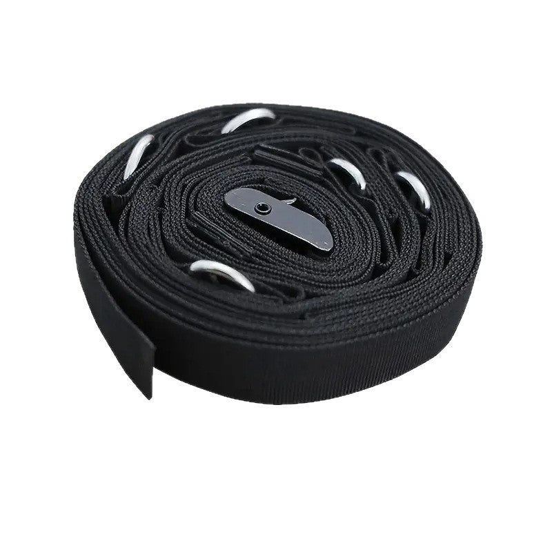 5.1m No-installation resistance band fitness pull rope suspension training strap accessories door clip multi-section door anchor strap - image 5